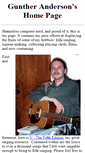 Mobile Screenshot of guntheranderson.com